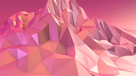 Pink Triangle Abstract 4K 5K HD Pink Wallpapers | HD Wallpapers | ID #37314