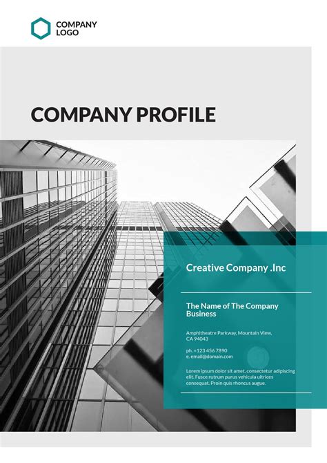 Company Profile Template | Company profile design templates, Company profile template, Company ...