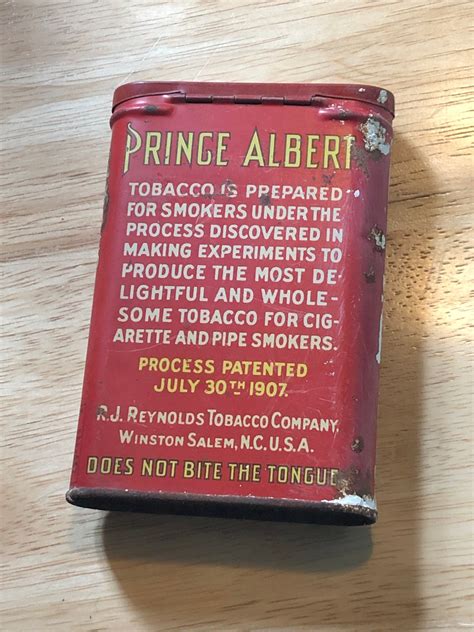 Prince Albert Vintage Tobacco Tin - Etsy