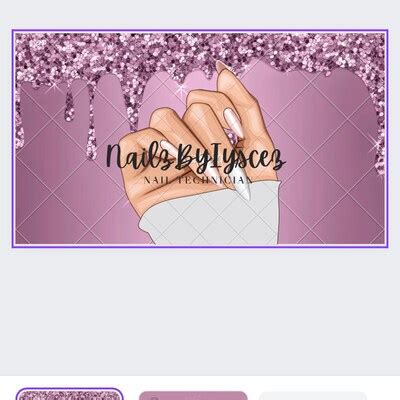 Editable Nail Artist Business Card Template Professionally Designed ...