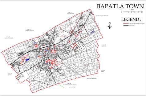 Bapatla Base Map PDF Download - Master Plans India