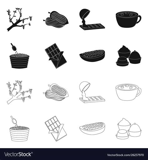 Design food and yummy logo set Royalty Free Vector Image