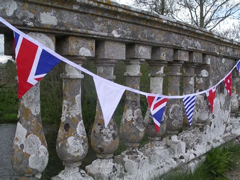 Union Jack bunting - Large Union Jack Colourway - £15 | Outdoor decor, Union jack, Outdoor