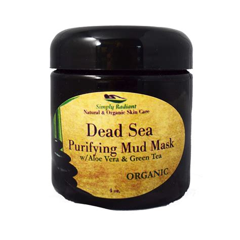 Organic Dead Sea Mud Mask With Aztec Clay - Exfoliate & Rejuvenate ...