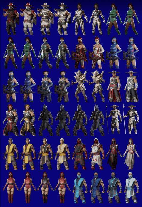 all MK11 skins added in this update : r/MortalKombat