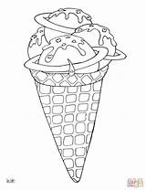 Coloring Pages  Ice Cream Cone Coloring For Adults Kids Ice sketch template