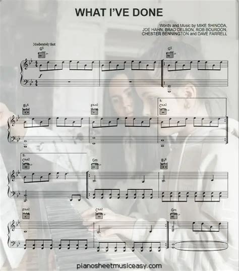 what I've done sheet music - G Minor