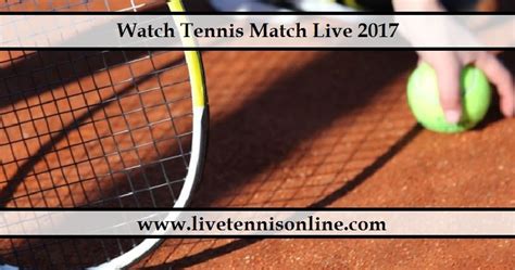 Tennis Live: Watch Tennis Match Online [Streaming]