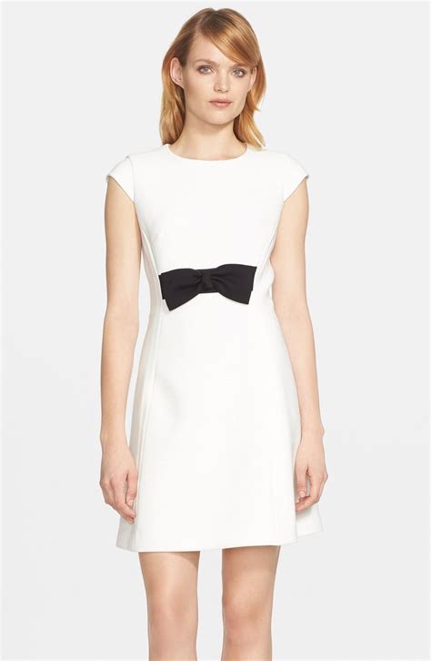 kate spade new york stretch crepe a-line dress | Nordstrom