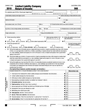 california form 568 - LLC Bible