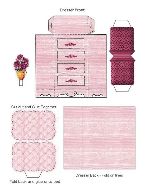 1000+ images about Dolls house printables furniture, interior & appliances on Pinterest ...