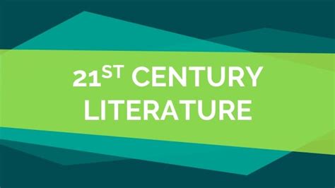 What is 21st Century Literature?