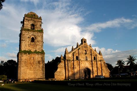 Shutter: The Might and Grandeur of Paoay Church - Freedom Wall