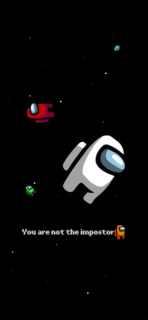 Among Us! You are not the impostor | Lockscreen - Wallpapers Central