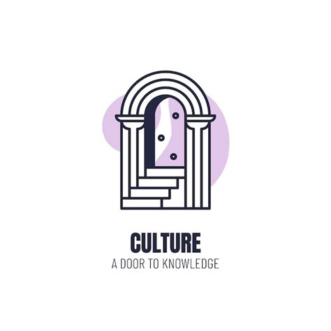 Free Vector | Culture logo template design