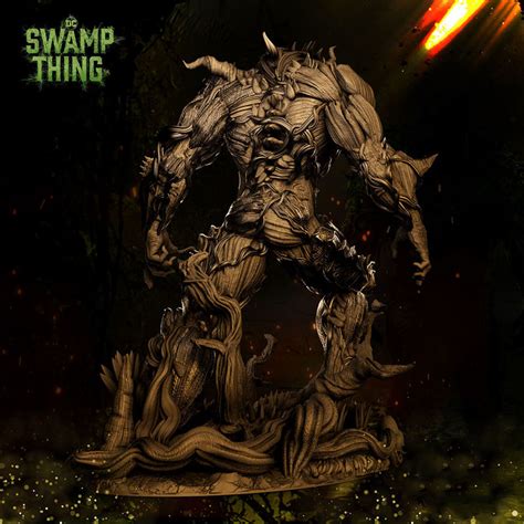 Swamp Thing 3D Printing Model STL