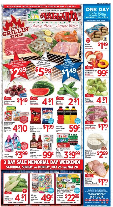 Vallarta Supermarkets Weekly ad Flyer Mar 31 – Apr 6, 2021 - JCdavila.com :: My Weekly Ad ...