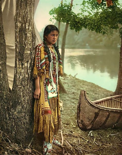 > Indian girl. 1904 Native American Girls, Native American Pictures, Native American Beauty ...