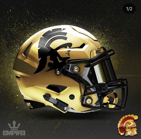 USC concept College Football Helmets, Usc Football, Usc Trojans ...