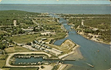 Aerial View, Historic Shinnecock Canal Long Island, NY