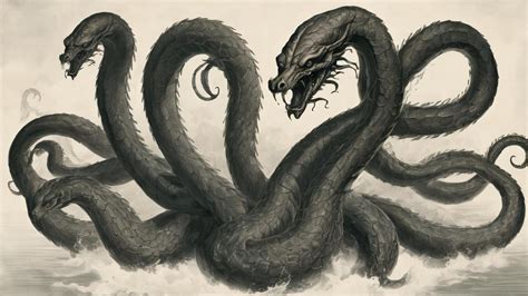 Hydra - Greek serpent slain by Heracles | mythicalcreatures.info