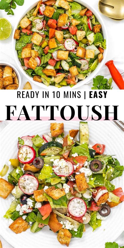 Fattoush - The Plant Based School