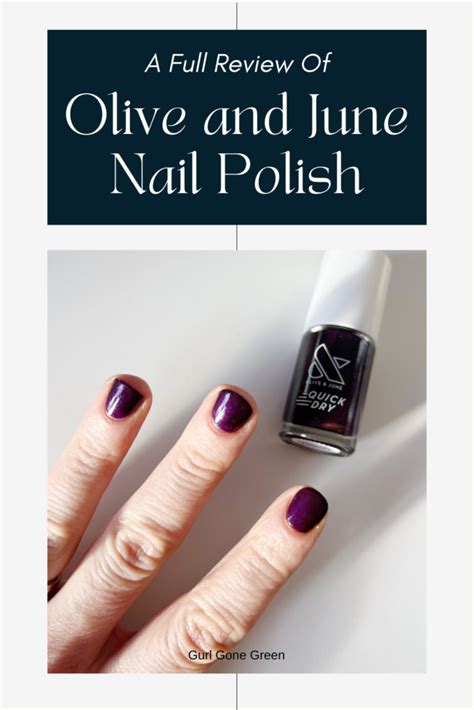 Olive and June Nail Polish Review - Gurl Gone Green