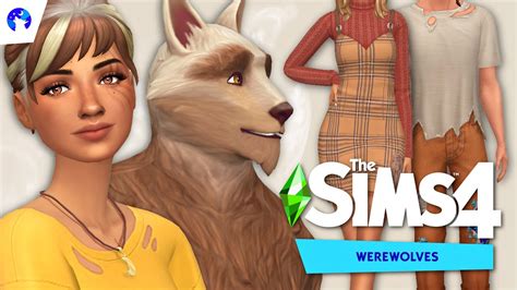 EVERY NEW CAS ITEM 🐺🌖 | Sims 4 Werewolves Create A Sim - YouTube