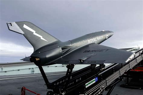 HMS Prince of Wales launches Banshee target drones for the first time