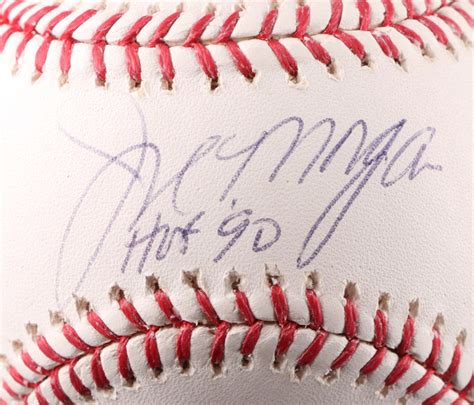 Johnny Bench, Joe Morgan, and Tony Pérez Signed Rawlings Official MLB ...