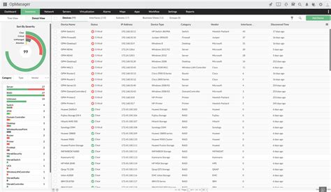 Network Monitoring Tools - ManageEngine OpManager