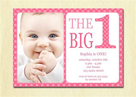 1 Year Birthday Invitation Quotes - ShortQuotes.cc