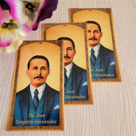 TARJETAS DE ORACION Jose Gregorio Hernandez/ Prayer Card/ Prayer Card 3 ...