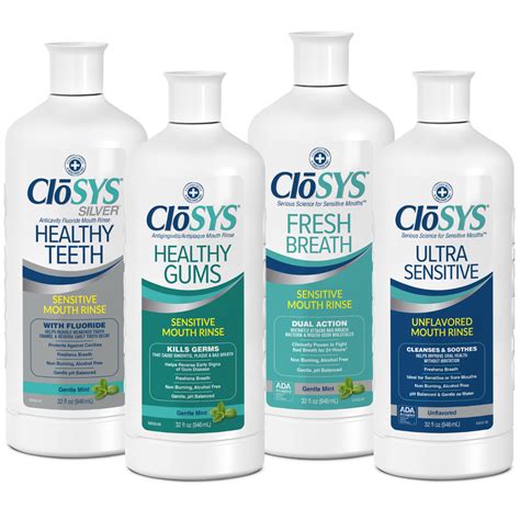 CloSYS Mouthwash Products | CloSYS