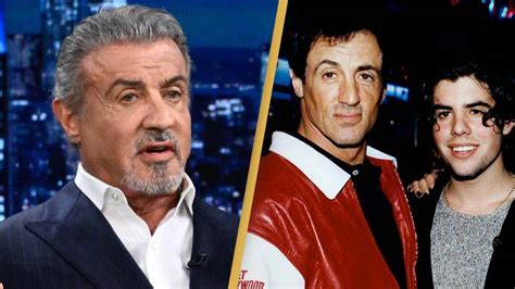 Sylvester Stallone reflects on relationship with his late son Sage in ...