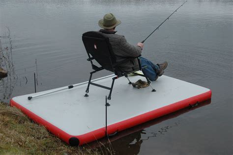 BISON MARINE INFLATABLE DOCK, SWIM, WORK, FISHING PLATFORM, PONTOON | eBay