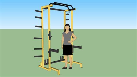 Half Squat Rack | 3D Warehouse