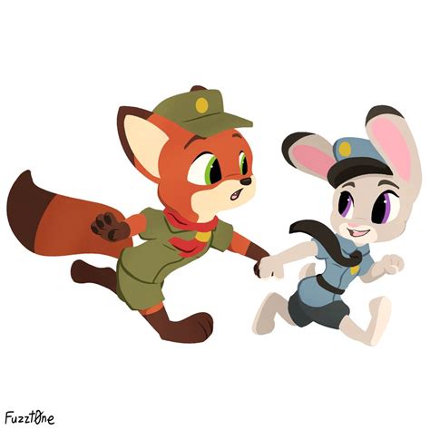 Little Nick and Judy - Disney's Zootopia Fan Art (39472552) - Fanpop