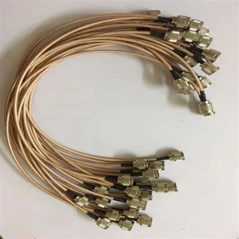 Shielding Type: Shielded Copper RF Cable Assembly, For Establishing ...