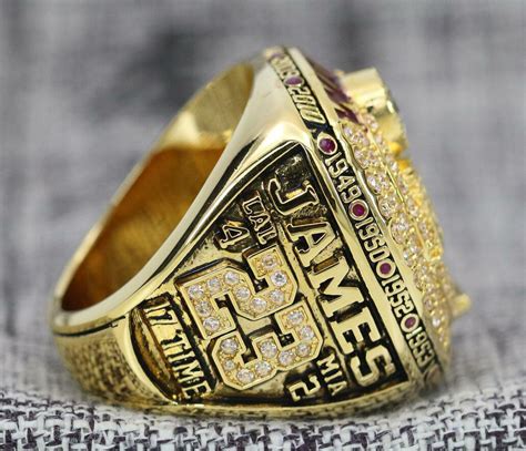 2020 Los Angeles Lakers Nba Championship Ring 7 16s James Ring | Free ...