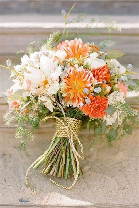 50 Adorable Halloween Bouquet Wedding Ideas | Fall wedding bouquets, Cheap wedding flowers ...