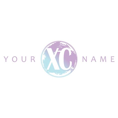 XC Initial Logo Watercolor Vector Design 33226677 Vector Art at Vecteezy