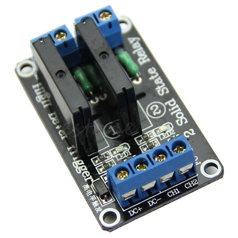 5V 2 Channel Solid State Relay module for Arduino Raspberry Pi – Everything Pi