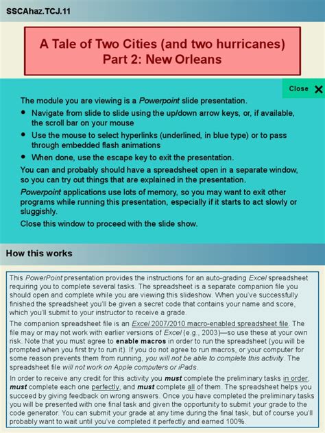 Powerpoint File Tale Two.v2 | PDF | Hurricane Katrina | Tropical Cyclones