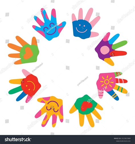 150,815 Kids Paint Color Hands Images, Stock Photos & Vectors ...