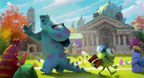 Monsters-university | Pixar concept art, Disney concept art, Disney art