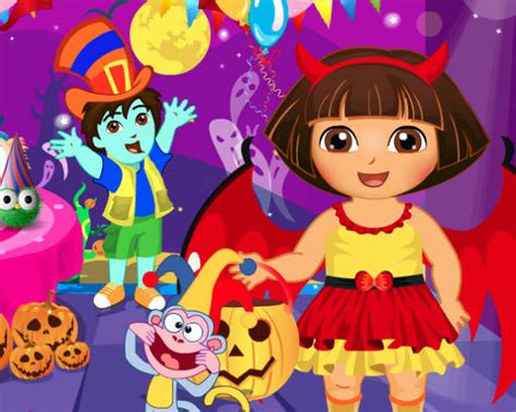 Dora Halloween Prepare