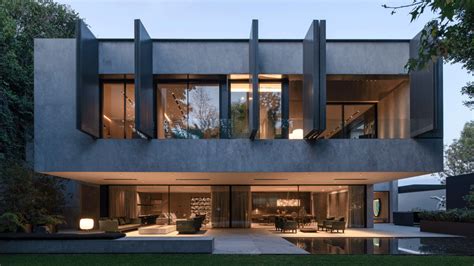 Love this animated facade by Francesc Rifé Studio designs AdH House ...