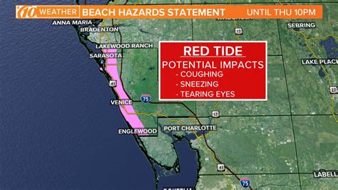 National Weather Service warns of red tide in Sarasota County | wtsp.com