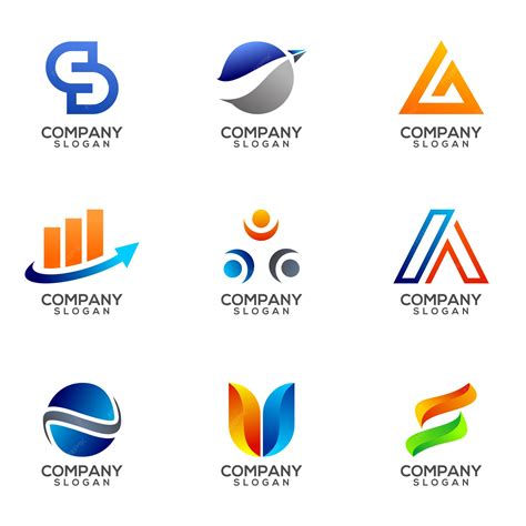 Premium Vector | Set Of Business Logo Design Vector Template